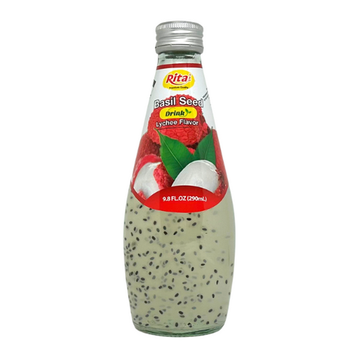 Basil Seed Drink Lychee Flavour Rita 290ml