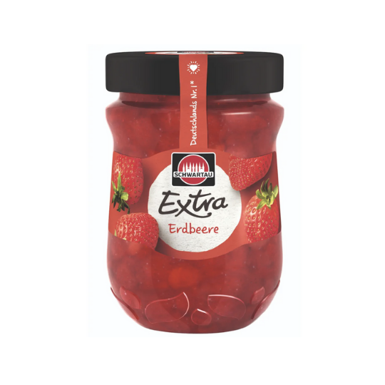 Strawberry Jam Schwartau 340g German Foods — Gourmet World Foods