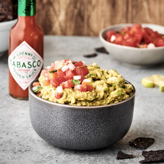 Guacamole with Tabasco 