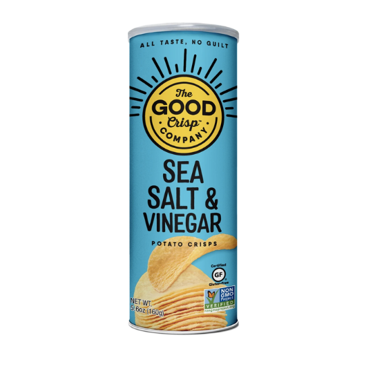 The Good Crisp Company Sea Salt and Vinegar 160g — Gourmet World Foods