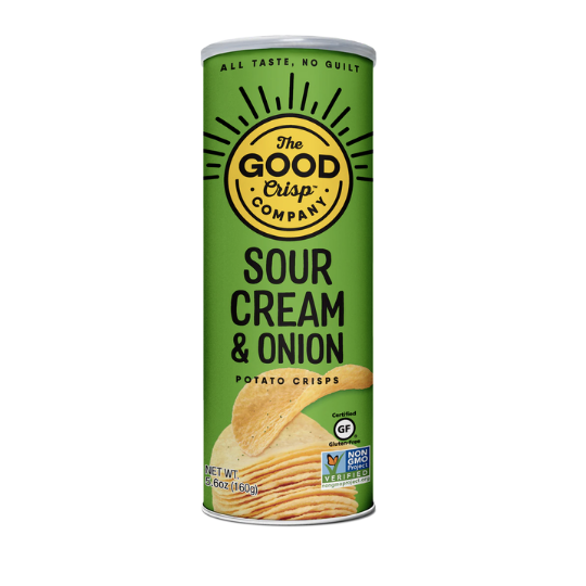 The Good Crisp Company Potato Crisps Sour Cream and Onion