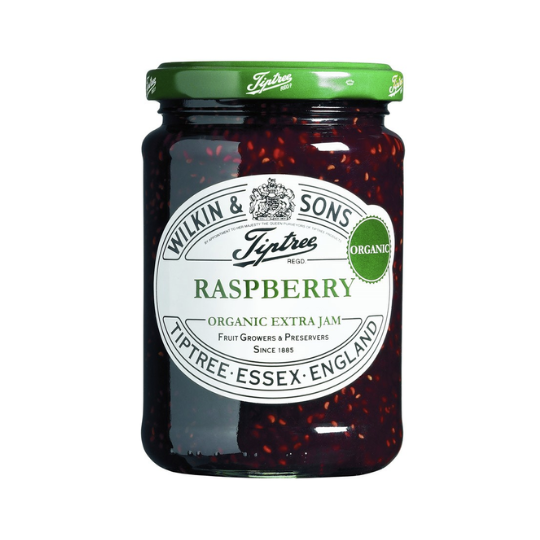 Tiptree Organic Raspberry Jam 340g | Organic Foods | Wilkin & Sons ...