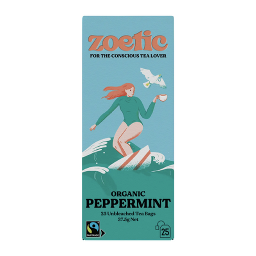 Peppermint Tea Organic Zoetic 25 Tea bags