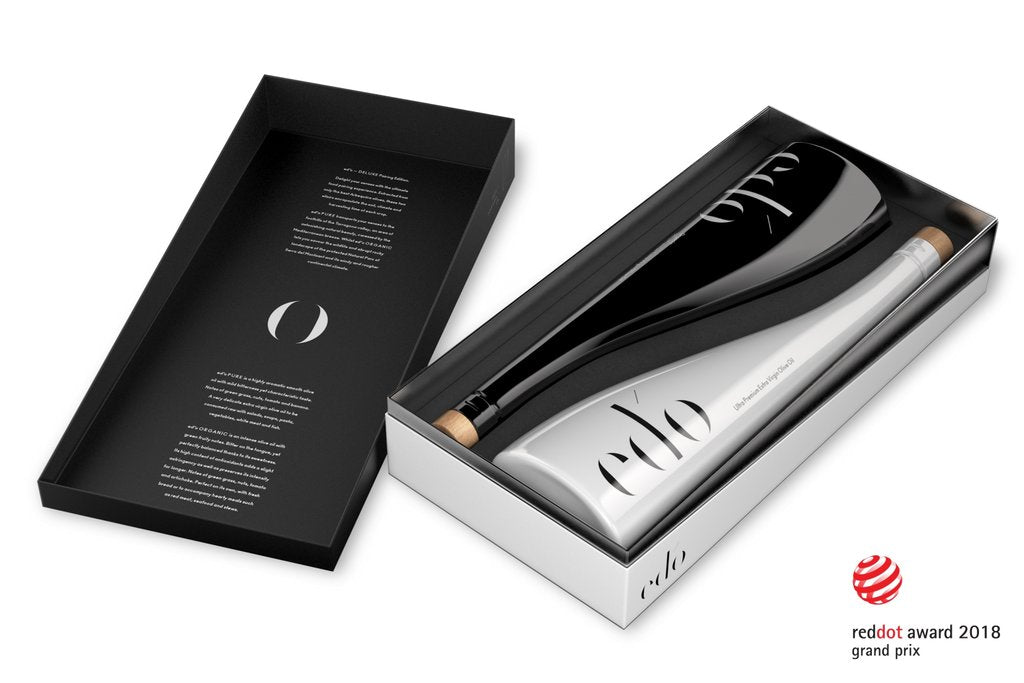 EDO Ultra Premium Extra Virgin Olive Oil 2x500ml Deluxe Edition Gift Box