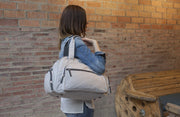 Diaper Bag Kiwisac Be Nature Grey - Shoesandbagx